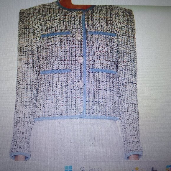 Luxury cropped jacket, brand new